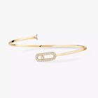 Messika Move Uno Pavé Flex Bangle Bracelet