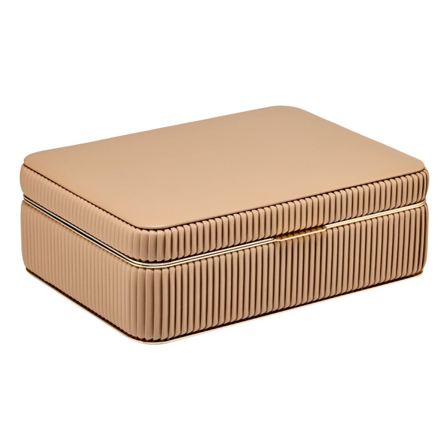 WOLF Bella Medium Jewellery Box Mocha