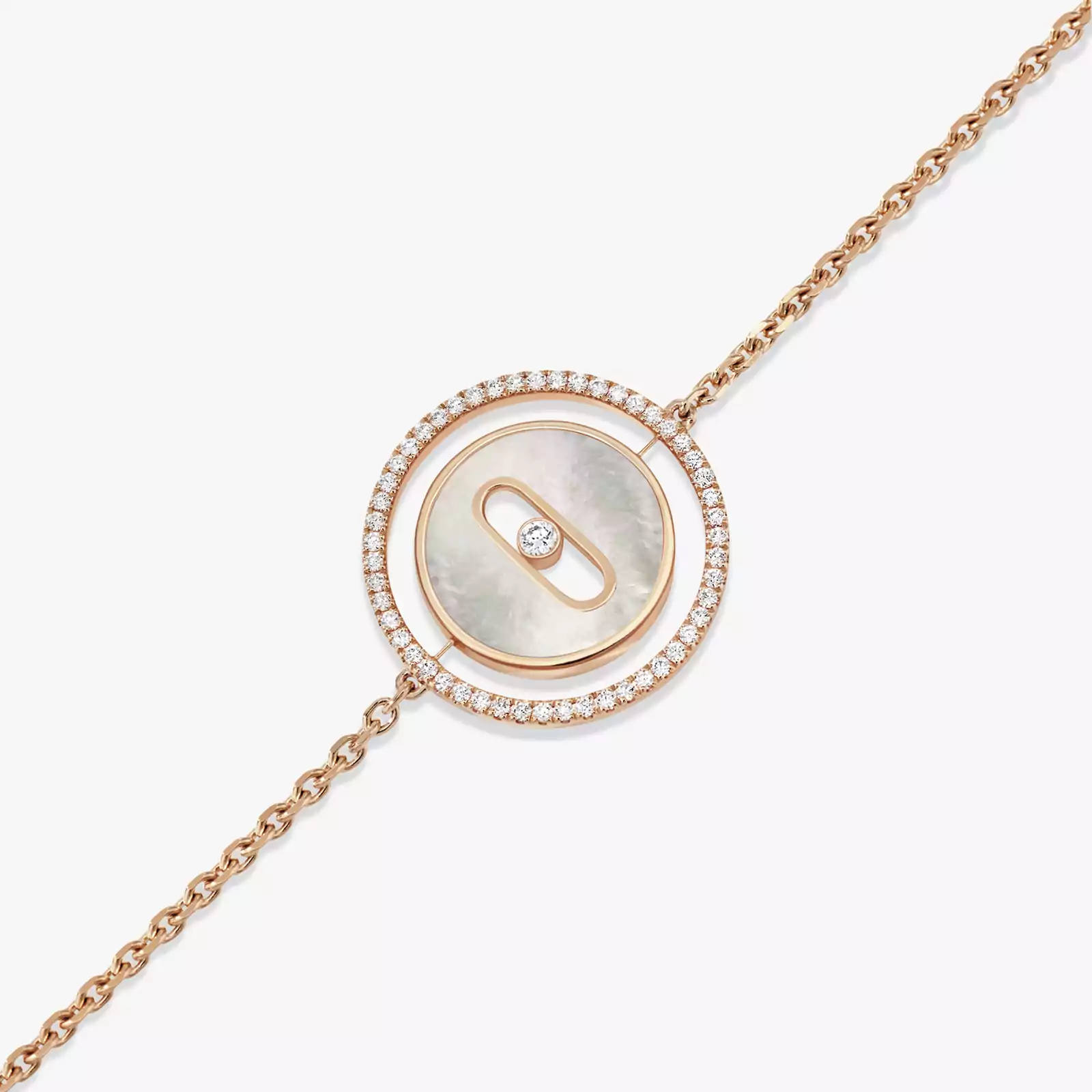 Messika Lucky Move SM White Mother-of-Pearl Bracelet