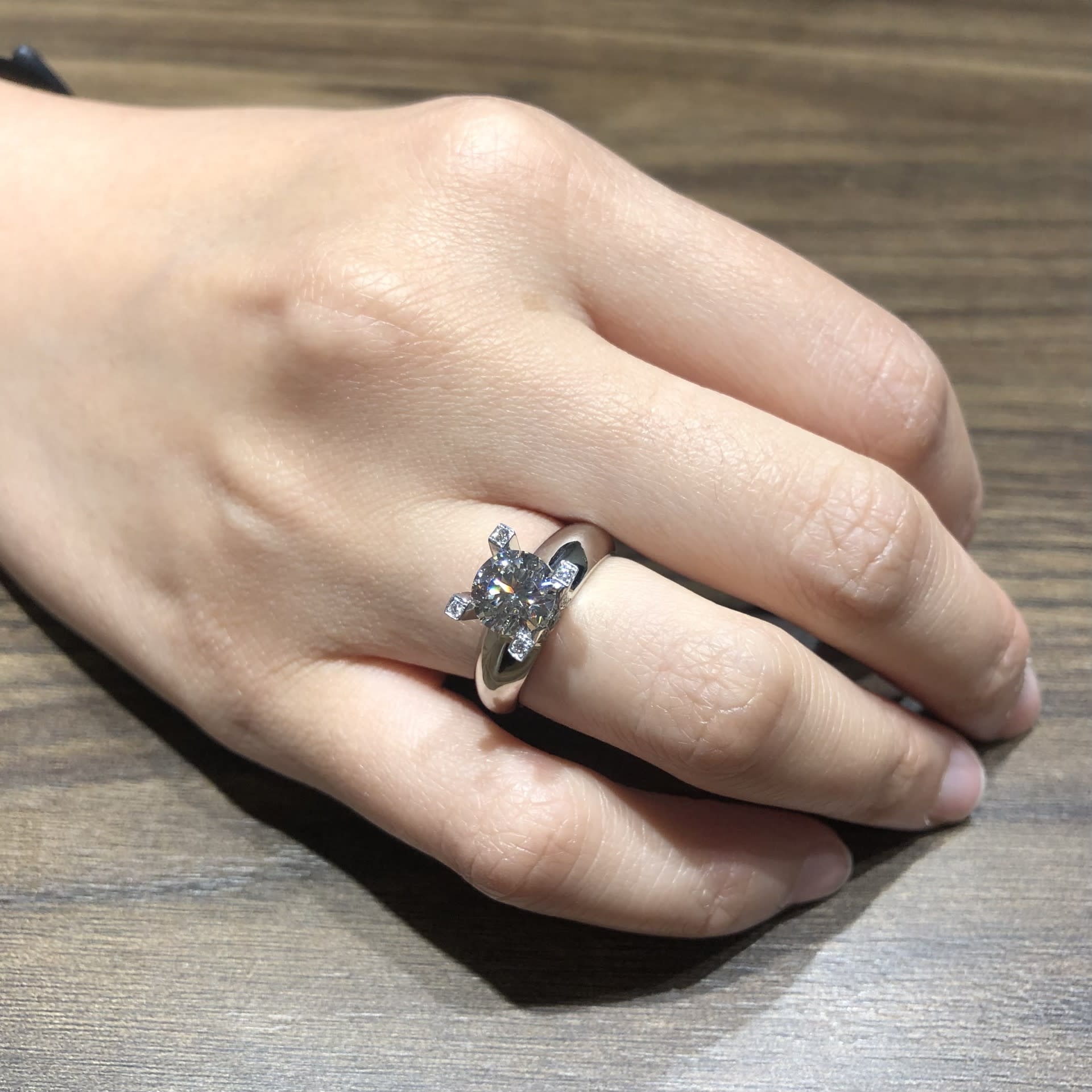 1.31 Platinum Reverie Custom Ring