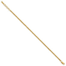 14K Gold Filled 6.5" Rolo Bracelet with 1" Extender