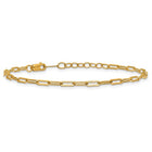 14K Gold Filled 6.5" Paperclip Bracelet (2.5mm)