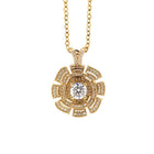 0.70 Golden Petals Custom Necklace