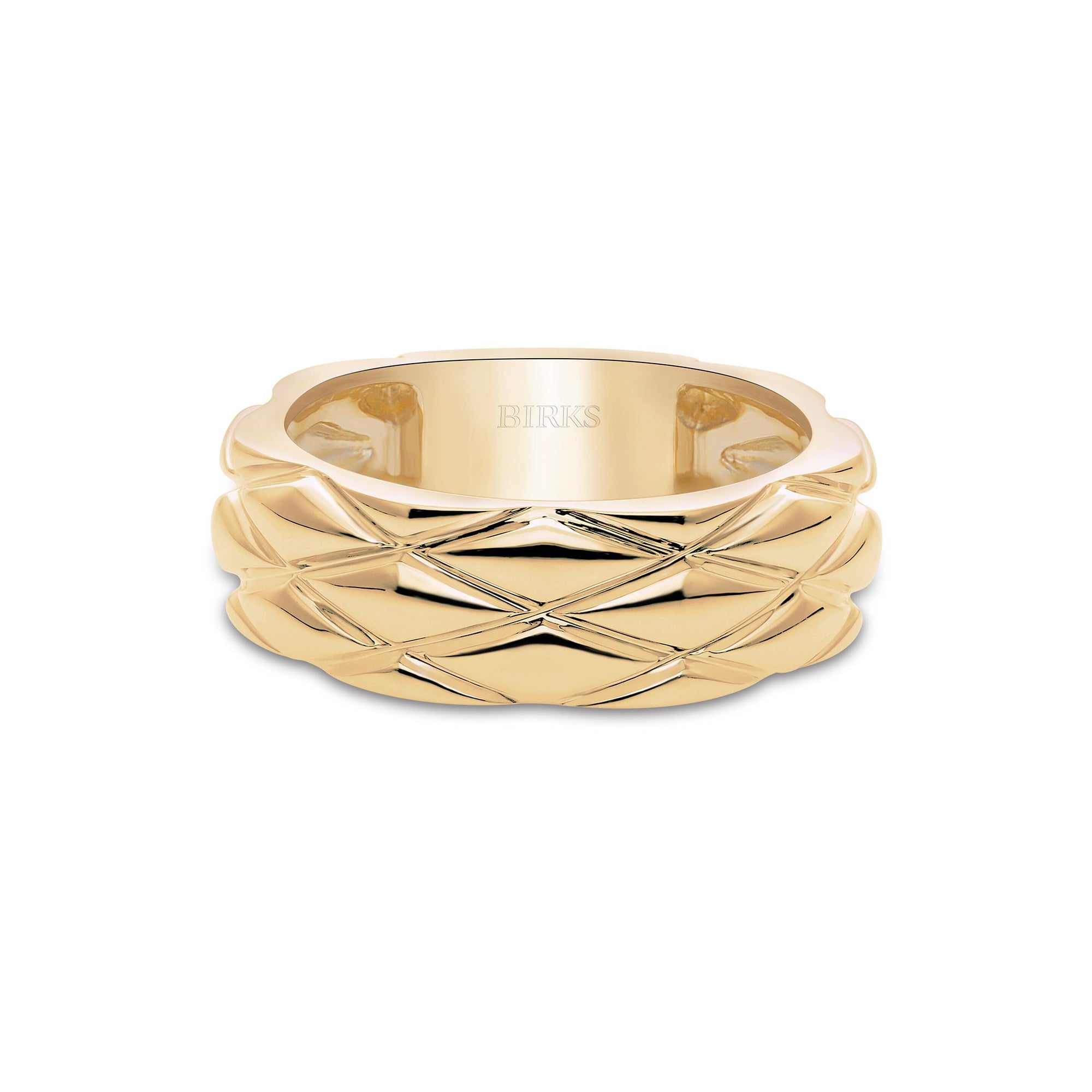 Birks 18KY 7mm Serpent Ring