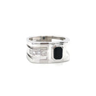 7x5 Onyx Enigma Custom Ring