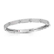 8883517AWBAX RC 18KW 48x58 Bangle Diatw=1.45ct Love in Verona Roberto Coin