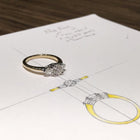 0.50 Pear Perfection Custom Ring