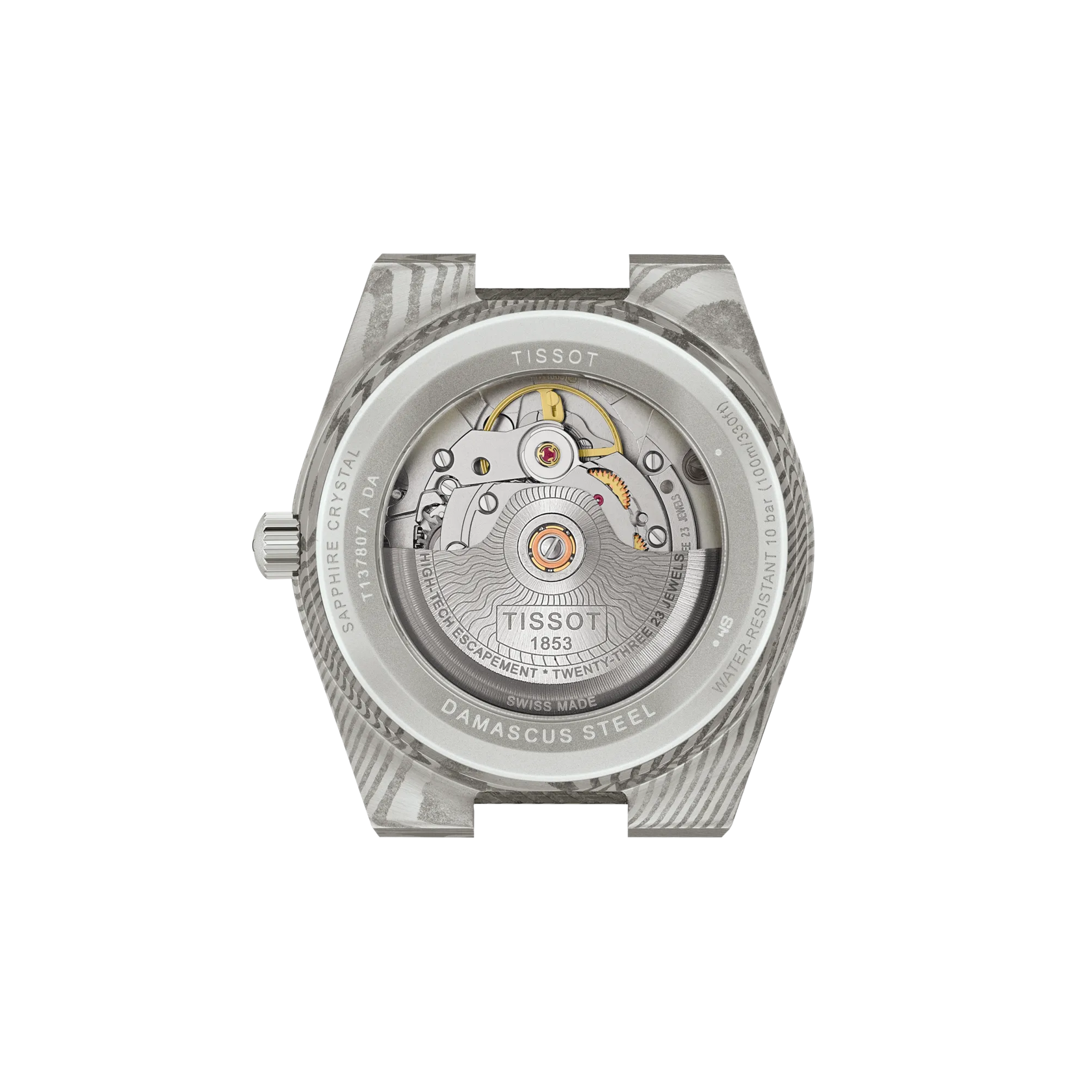 Tissot PRX Damascus Steel Powermatic 80 38mm