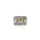 Champagne Trio Custom Ring