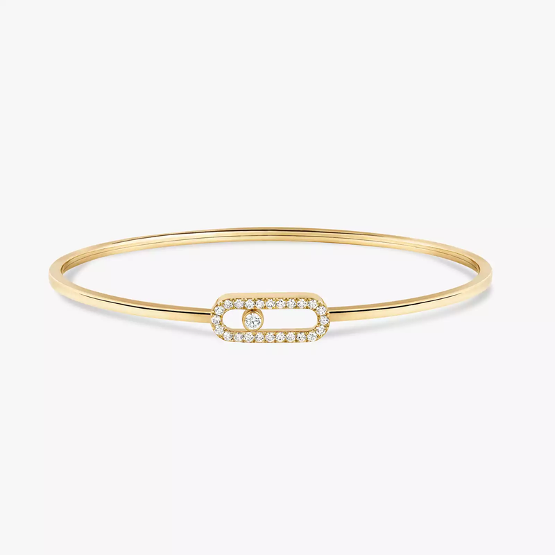 Messika Move Uno Pavé Flex Bangle MM Bracelet