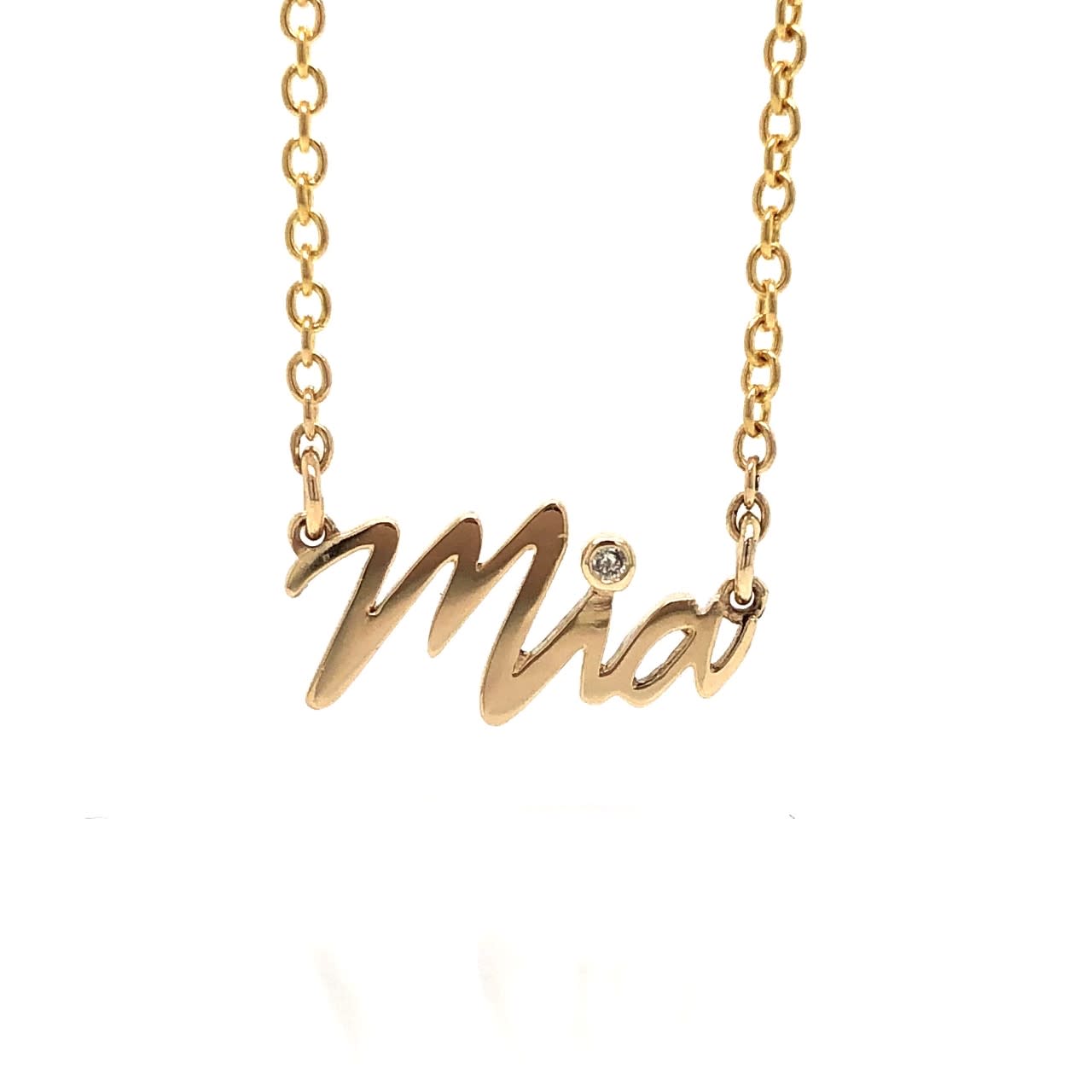 Custom Name Necklace "Mia"