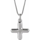 Sterling Silver Initial Bubble 18 Inch Necklace
