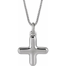 Sterling Silver Initial Bubble 18 Inch Necklace