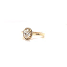 0.70 Oval Sparkle Custom Ring