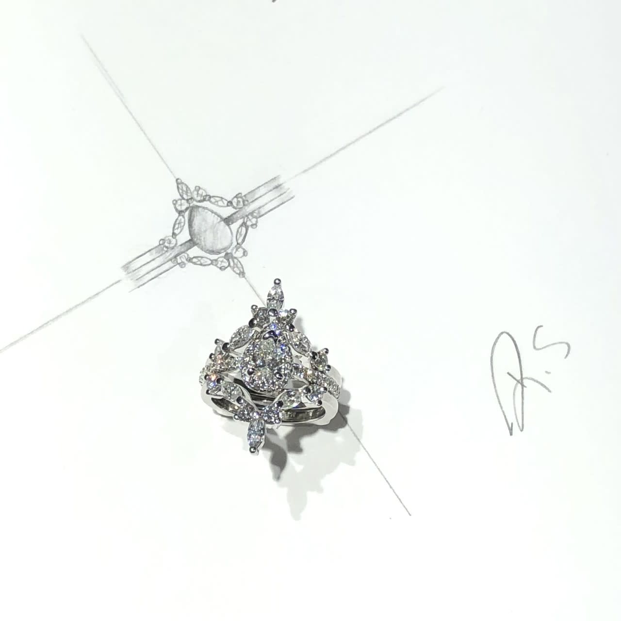 Marquise Magic Custom Ring Jacket