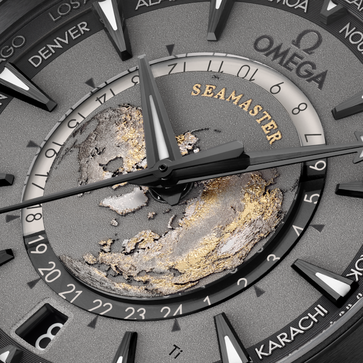 Omega seamaster aqua terra 150m master chronometer gmt worldtimer hot sale