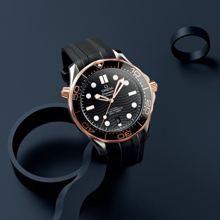 Seamaster diver clearance 300m rubber strap