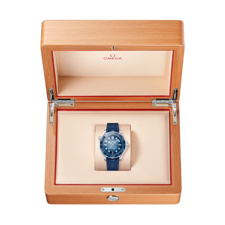 OMEGA Seamaster Diver 300M 42mm Summer Blue 210.32.42.20.03.002 IJL Since 1937