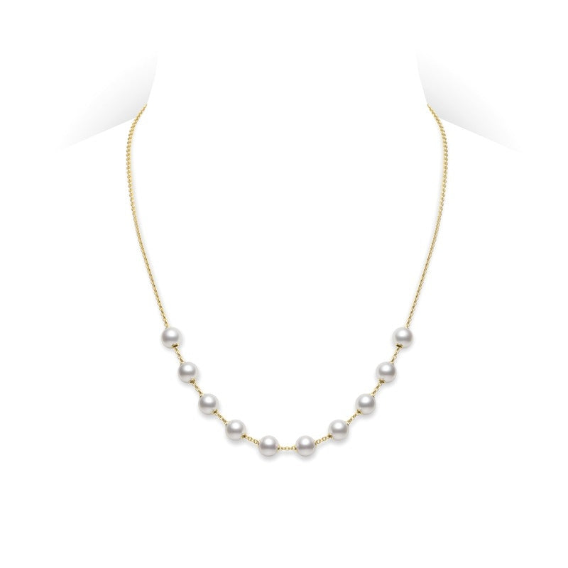 Mikimoto Pearls in Motion Akoya Necklace