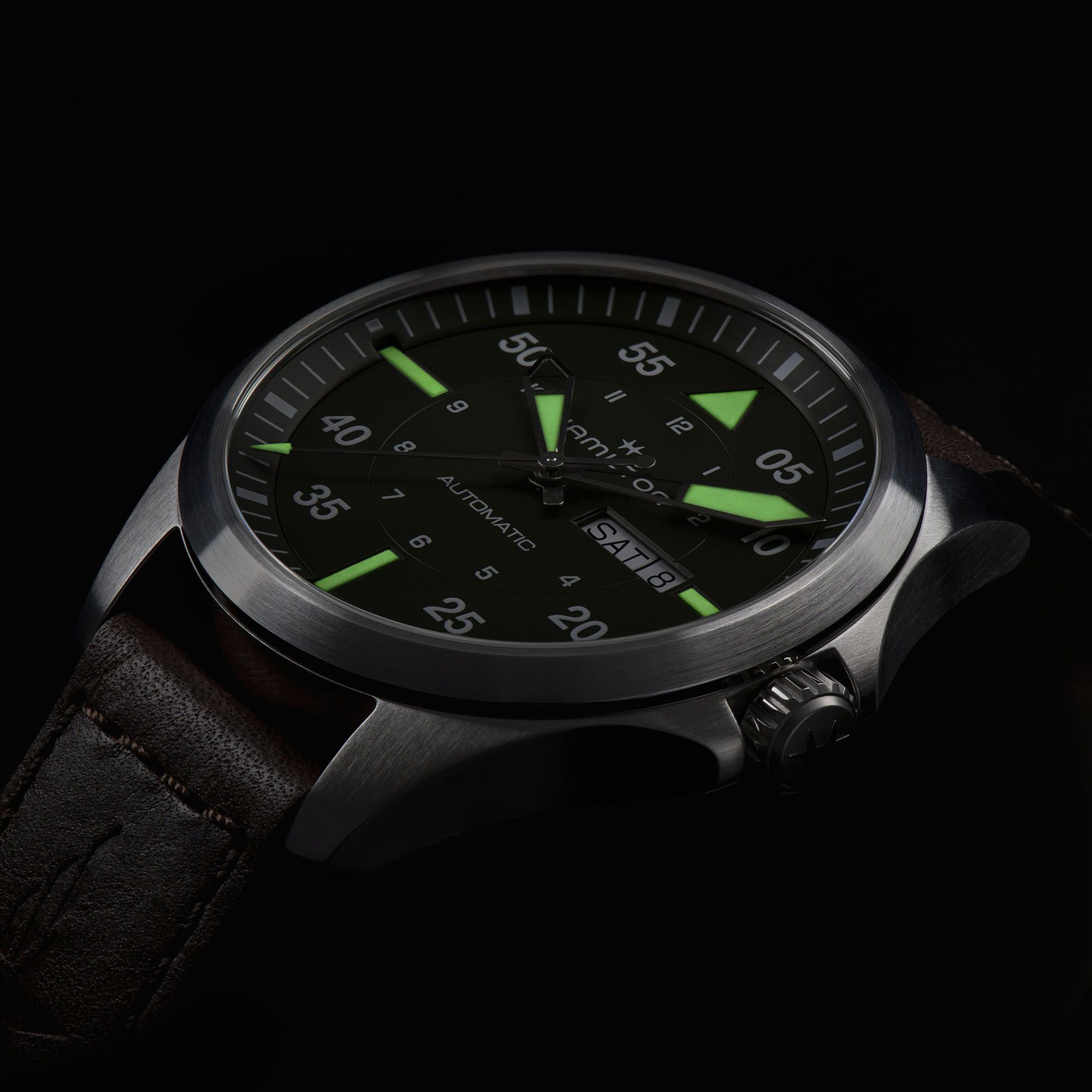 Hamilton Khaki Aviation Pilot Day/Date Auto