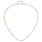 14K Yellow Gold 6-7mm Fresh Water Pearl Necklace, Bracelet & Stud Set