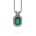 2.70 Emerald Elegance Custom Necklace