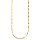 10K Yellow Gold 18" Oval Link Necklace