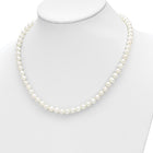 14K Yellow Gold 6-7mm Fresh Water Pearl Necklace, Bracelet & Stud Set