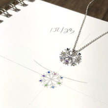 Family Snowflake Custom Necklace