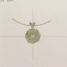 0.70 Golden Petals Custom Necklace