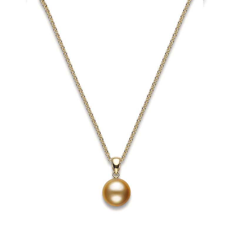 Mikimoto Golden South Sea Pearl Necklace