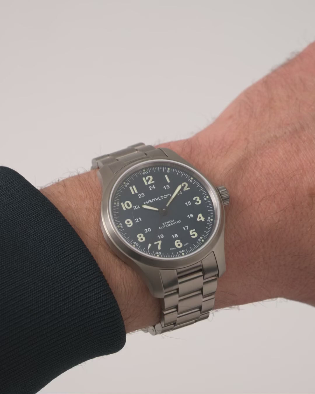 Hamilton khaki 2025 automatic bracelet