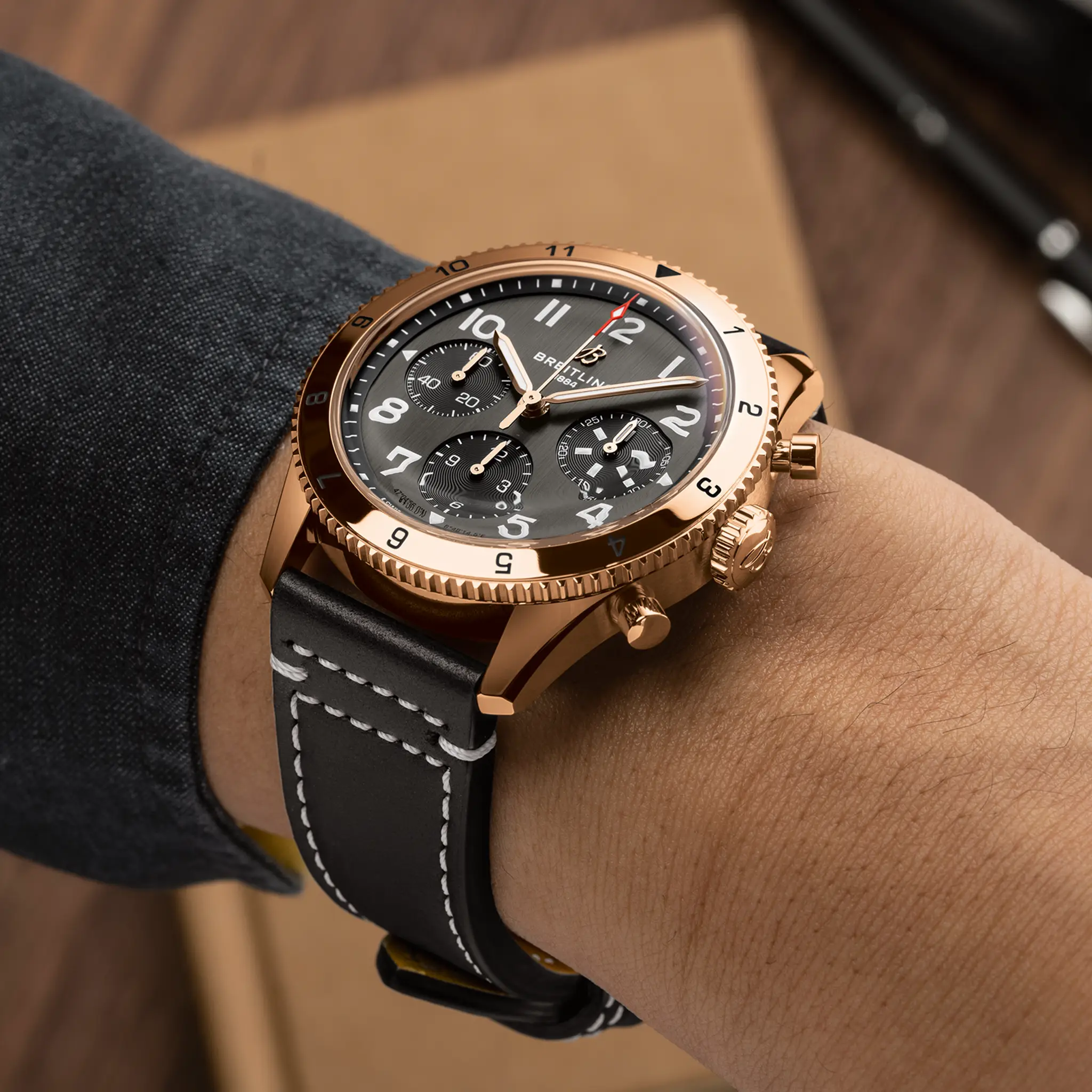 Breitling Classic AVI Chronograph 42 P-51 Mustang