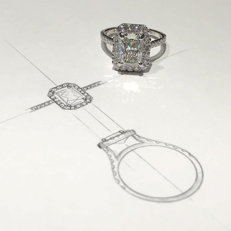 1.73 Eternal Radiance Custom Ring