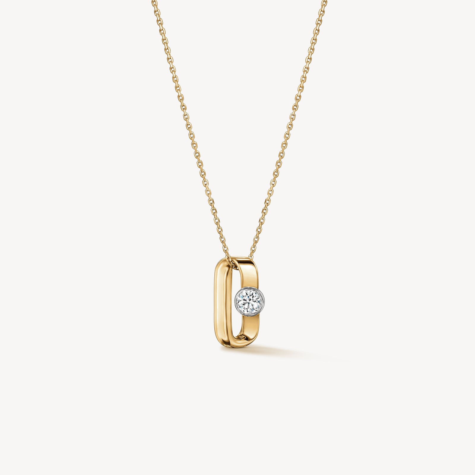 Hearts On Fire INSIDE/OUT Single Diamond Pendant Necklace