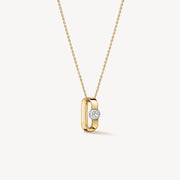 Hearts On Fire INSIDE/OUT Single Diamond Pendant Necklace
