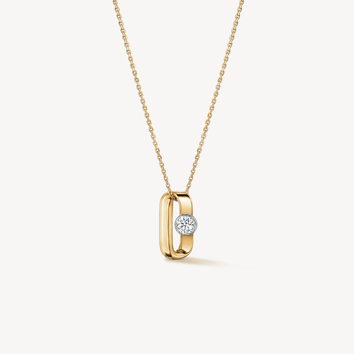Hearts On Fire INSIDE/OUT Single Diamond Pendant Necklace