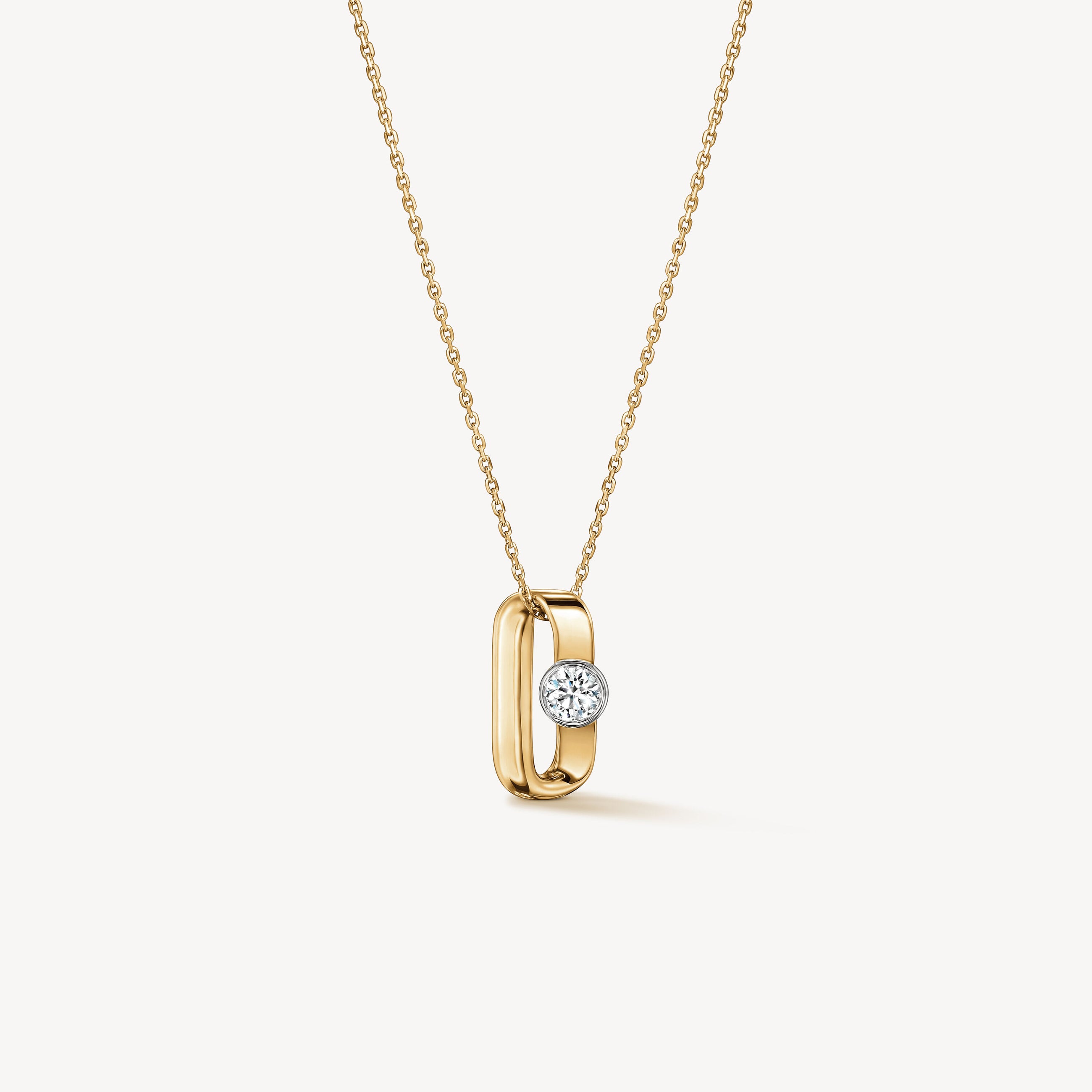 Hearts On Fire INSIDE/OUT Single Diamond Pendant Necklace