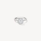 Hearts On Fire Vela Halo Ring With Diamond Band