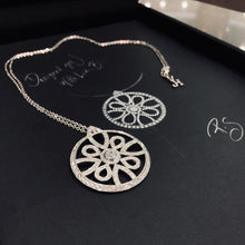 Concentric Love Circle Custom Necklace