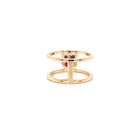 Floating Embrace Custom Ring