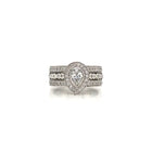0.53 Pear Promise Custom Ring