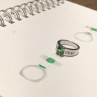 2.56 Vivid Tsavorite Custom Ring