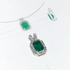 2.70 Emerald Elegance Custom Necklace