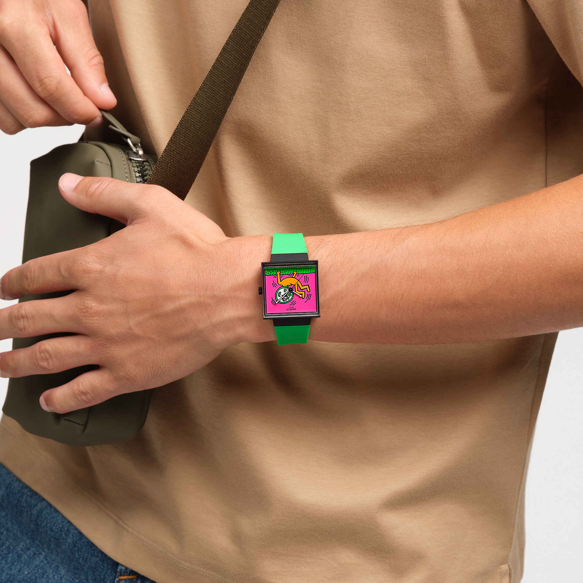 Swatch Watch Breaks Off - Keith Haring Collection