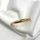 14K Yellow Gold Classic Wedding Band Size 6