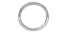 14K White Gold 0.50ctw Diamond Wedding Band Size 6