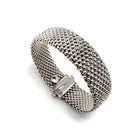 14KW Fancy Link 17mm wide Bracelet 7.5-Inch