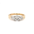 0.50 Pear Perfection Custom Ring