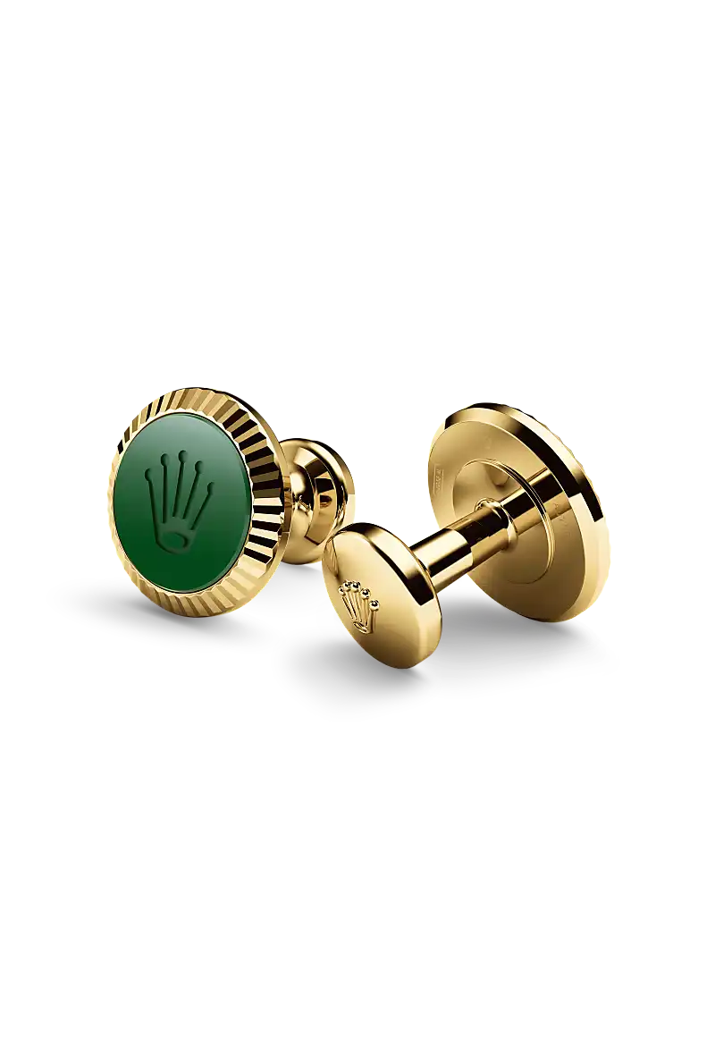 Rolex ‘Fluted’ cufflinks